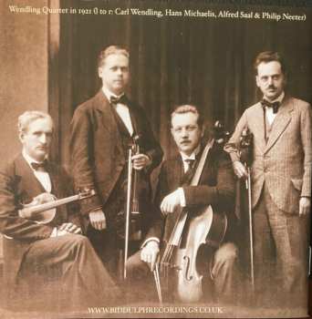 2CD Wendling-Streich-Quartett: The Deutsche Grammophon And Electrola Recordings (1920-1934) / The Anker Recordings (1913)