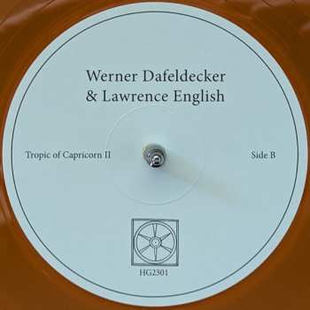 LP Werner Dafeldecker: Tropic of Capricorn CLR | LTD 521645