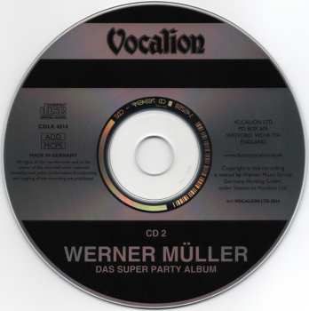 2CD Werner Müller Und Sein Orchester: Das Super Party Album Mit 84 Non-Stop-Weltschlagern 286972