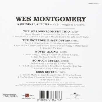 5CD/Box Set Wes Montgomery: 5 Original Albums LTD 180014