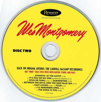 2CD Wes Montgomery: Back On Indiana Avenue (The Carroll DeCamp Recordings) 117060