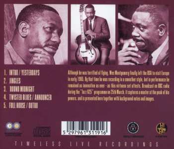 CD Wes Montgomery: Live At The BBC Studios 1965 248388