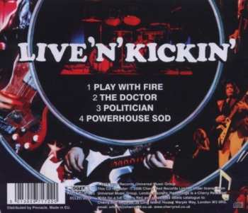CD West, Bruce & Laing: Live 'N' Kickin' 184895