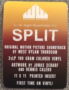 2LP West Dylan Thordson: Split (Original Motion Picture Soundtrack) CLR 460006
