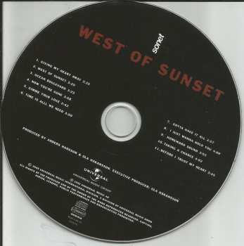 CD West Of Sunset: West Of Sunset 105636
