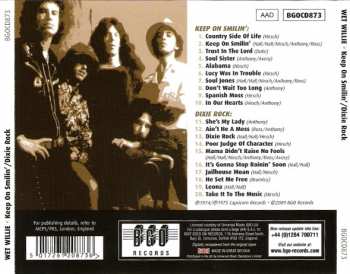 CD Wet Willie: Keep On Smilin' / Dixie Rock 340979