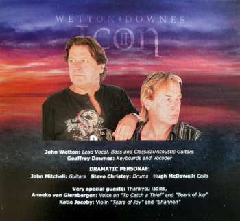 CD Wetton/Downes: Icon II: Rubicon 283389