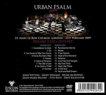 2CD/DVD Wetton/Downes: Urban Psalm - Live DLX 96476