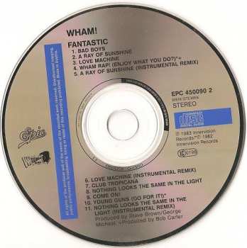 CD Wham!: Fantastic 412339