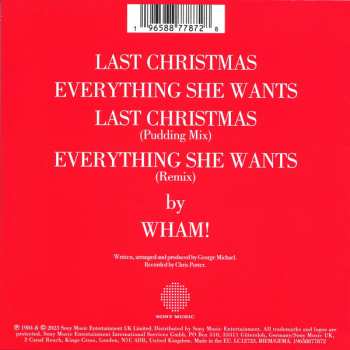 CD Wham!: Last Christmas / Everything She Wants 540345