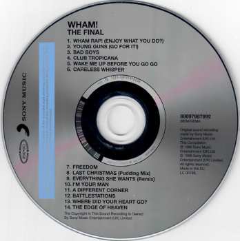 CD Wham!: The Final 12589