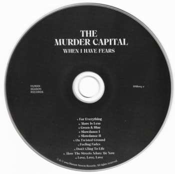 CD The Murder Capital: When I Have Fears 40083