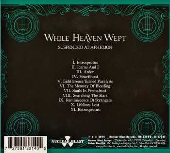 CD While Heaven Wept: Suspended At Aphelion LTD | DIGI 35246