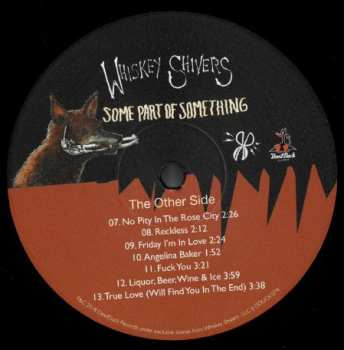 LP/CD Whiskey Shivers: Some Part Of Something 487106