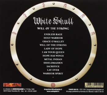 CD White Skull: Will Of The Strong DIGI 40455