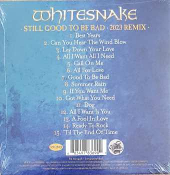 CD Whitesnake: Still Good To Be Bad 439267