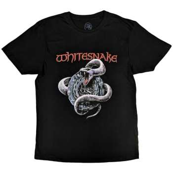 Merch Whitesnake: Whitesnake Unisex T-shirt: Silver Snake (small) S