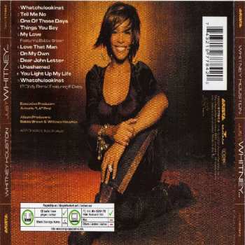 CD Whitney Houston: Just Whitney... 231832