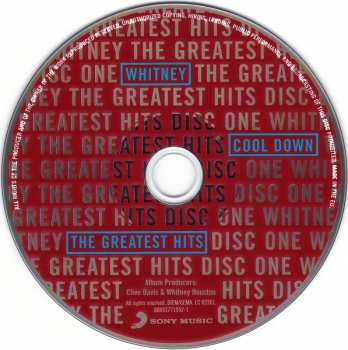 2CD Whitney Houston: The Greatest Hits 116410