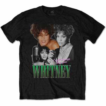 Merch Whitney Houston: Tričko Always Love You Homage 