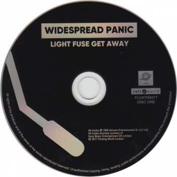 2CD Widespread Panic: Light Fuse Get Away 311695