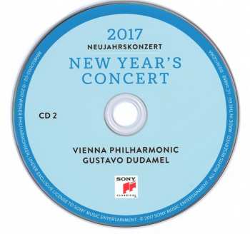 2CD Wiener Philharmoniker: Neujahrskonzert 2017 / New Year's Concert 2017 25111