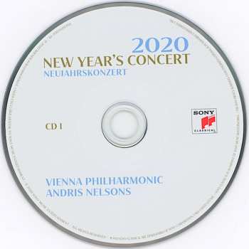 2CD Wiener Philharmoniker: Neujahrskonzert 2020