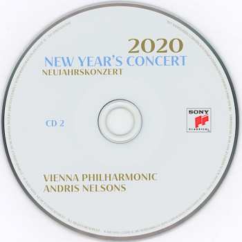 2CD Wiener Philharmoniker: Neujahrskonzert 2020