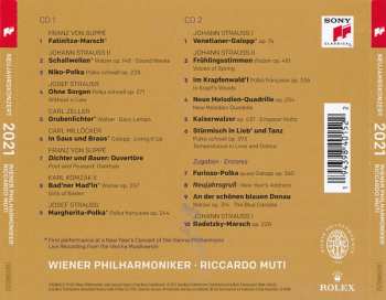 2CD Wiener Philharmoniker: Neujahrskonzert 2021 = New Year's Concert 154805