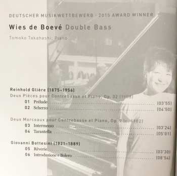 CD Wies de Boevé: Double Bass  302981
