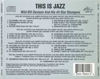 CD Wild Bill Davison And His All Star Stompers: This Is Jazz! 418886
