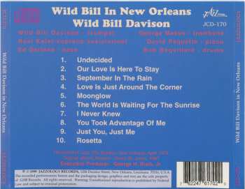 CD Wild Bill Davison: Wild Bill In New Orleans 304864