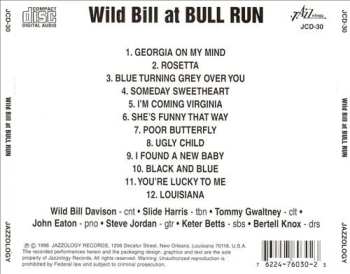 CD Wild Bill Davison: Wild Bill At Bull Run 469713