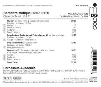 CD Wilhelm Bernhard Molique: Chamber Music Vol. 2 257939