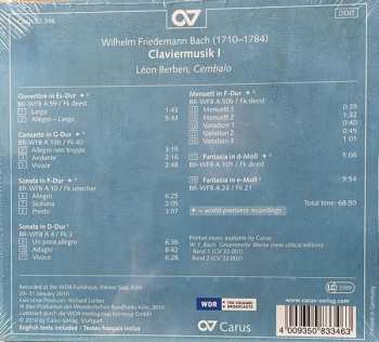 CD Wilhelm Friedemann Bach: Claviermusik I 474944