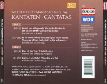 2CD Wilhelm Friedemann Bach: Kantaten • Cantatas 193877