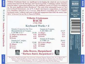 CD Wilhelm Friedemann Bach: Keyboard Works Vol 4 318536