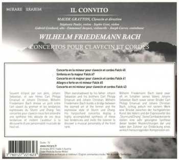 CD Wilhelm Friedemann Bach: Concertos Pour Clavecin Et Cordes 400850