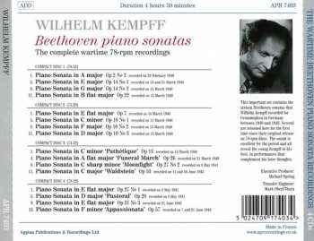 4CD Wilhelm Kempff: The Complete Wartime Piano Sonata Recordings 329635