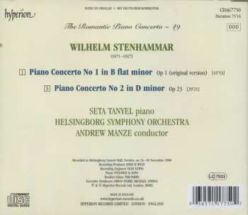 CD Wilhelm Stenhammar: Concerto No 1, Op 1 / Concerto No 2, Op 23 320739