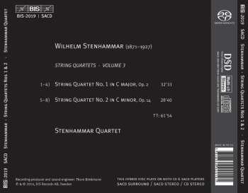 SACD Wilhelm Stenhammar: String Quartets No. 1 In C Major - No. 2 In C Minor 468882