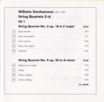 2SACD Wilhelm Stenhammar: String Quartets 3 – 6 118433