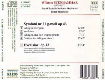CD Wilhelm Stenhammar: Symfoni Nr 2 I G-Moll Op 34 / Excelsior! Op 13 246068