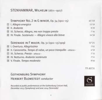 SACD Wilhelm Stenhammar: Symphony No. 2; Serenade 115883