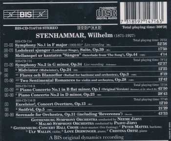 4CD Wilhelm Stenhammar: The Two Symphonies - The Two Piano Concertos And Other Orchestral Music 185766
