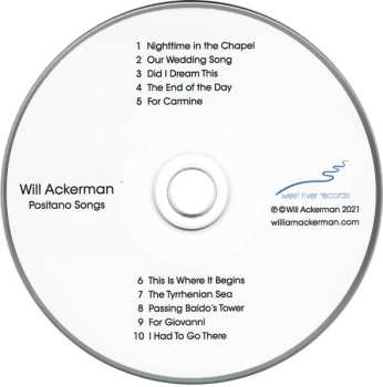 CD William Ackerman: Positano Songs