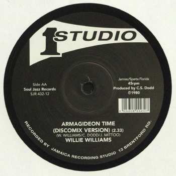 LP Willi Williams: Armagideon Time (Discomixes) 79003