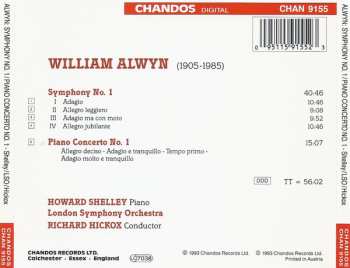 CD William Alwyn: Symphony No. 1 / Piano Concerto No. 1 323146