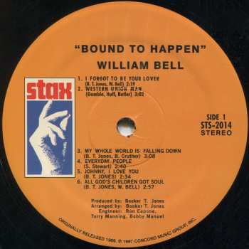 LP William Bell: Bound To Happen LTD 531095