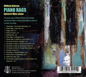 CD William Bolcom: Piano Rags 301828